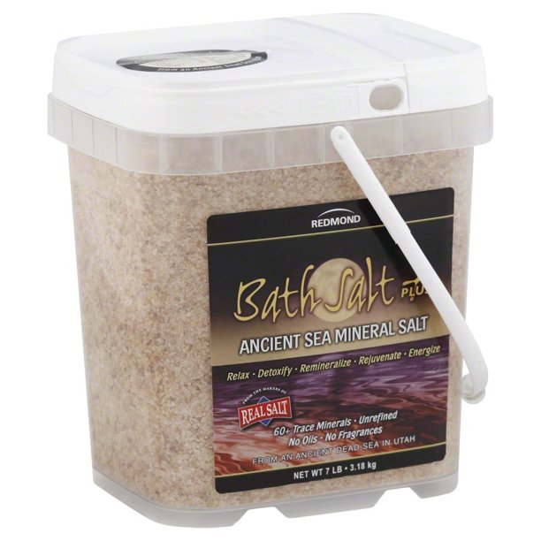 Redmond Bath Salt Plus Bucket, 112 Ounce