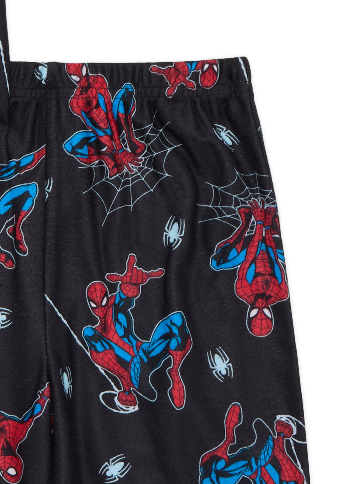 Spider-Man Toddler Boys Long Sleeve Top and Pants Pajama Coat Set, 2-Piece, Sizes 2T-5T