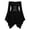 1-Black, variant on Kids Off the Shoulder Pirate Dresses with Sash Two Piece Set Pirate Costume Halloween Cosplay Halloween Costume Kids Size 4-14 Years