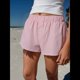 thumbnail image 3 of Calzoncillos Bóxer para Mujer, Pijama de Cuadros , Verano 2025, Pantalones Cortos Informales para Dormir Playa Y2K, Rosa, L, 3 of 5