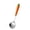 F, variant on XIANXIAN Dessert Forks and Spoons Silverware,Forks and Spoons with Ceramics Handle,Stainless Steel Mini Coffee Spoons Salad Forks,Cake Forks Tea Spoons for Dessert Salad Appetizers Fruit