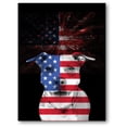 thumbnail image 1 of Awkward Styles America Canvas ArtUSA Themed Pitbull Wall Art USA Flag Wall Decoration for Pitbull Lovers Home with Pitbull Gifts 4th of July Canvas Fireworks Art, 1 of 5