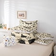 thumbnail image 5 of Feelyou 7-Piece Gothic Bat Full Bedding Set, Vintage Sunflower Western, 5 of 7