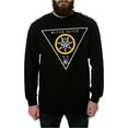 thumbnail image 1 of Black Scale The Victorious Blessed LS Graphic Camiseta para Hombre, Negro, X-Large, 1 of 1