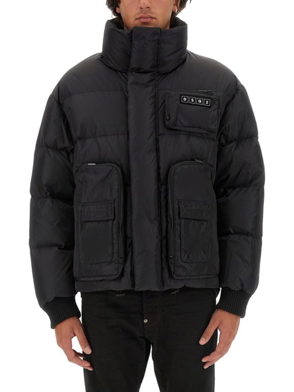 Boxy Black Down Jacket (Men's)