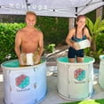 thumbnail image 3 of TheraTub Cold Plunge Ice Bath | Portable Foldable Ice Bath Tub | Extra Durable Material | XL Size 390lb Weight Capacity | Ideal for Athletes Recovery, 3 of 14