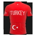 thumbnail image 2 of Turkey Full Zipper Bike Short Sleeve Cycling Jersey  for Men - Size 3XL, 2 of 4