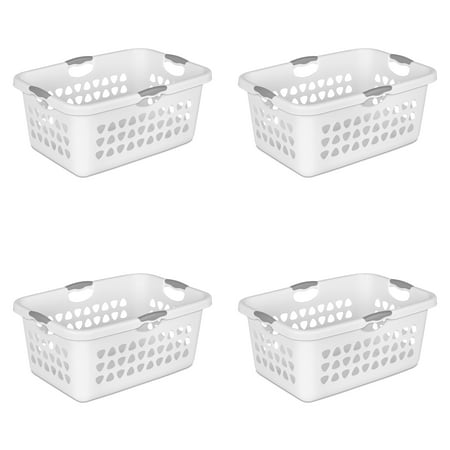 Sterilite, 2 Bushel/71 L Ultra Laundry Basket, White, Case of (Best Laundry Basket For Stairs)