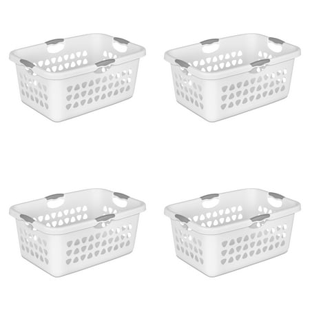Sterilite, 2 Bushel/71 L Ultra Laundry Basket, White, Case of (Best Laundry Basket 2019)