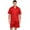 Red, variant on Keevoom Mens Silk Satin Pajamas Set Casual Short Sleeve Button Down Sleepwear Loungewear
