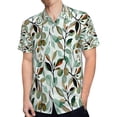 thumbnail image 4 of High Quality Hawaiian Shirts for Men Short Sleeve Aloha Beach Shirt Floral Summer Casual Button Down Shirts Blouses 6QKJ52, 4 of 7