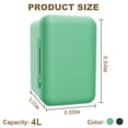 thumbnail image 5 of 4L/6Can Mini Fridge, Retro Design ,Portable Skincare refrigerator, Small Cooler for Car & Home Use, 5 of 8