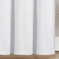 thumbnail image 5 of VCNY Home Neil White Solid Grommet Blackout Curtain Panel, 52" x 84", 5 of 5