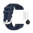 thumbnail image 1 of (Navy Blue)For Garmin Instinct 2s 20mm Silicone Solid Color Watch Band JLHZ, 1 of 5