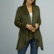 thumbnail image 4 of Pntutb Moda Mujer Manga Larga Suelta Color Sólido Solapa Felpa Cardigan Abrigo Blusa Liquidación Pntutb Pntutb-7053, 4 of 9