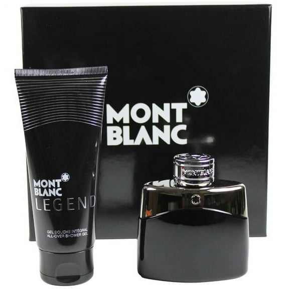 Legend by Mont Blanc for Men Set - Eau De Toilette Spray 1.7oz   Shower Gel 3.4oz