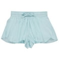 thumbnail image 4 of BTween Girls 4 Pack Butterfly Shorts Lightweight Flowing Athletic Shorts with Elastic Waist Drawstring, Tydye, 10, 4 of 5