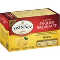 thumbnail image 2 of Twinings of London English Breakfast Lemon Tea Bags, 20 Count (Pack of 6), 2 of 2