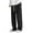 Black, variant on Diufon Men's Wide Leg Pants Casual Versatile Outdoor Hiking Pants Lightweight Baggy Trousers with Pockets