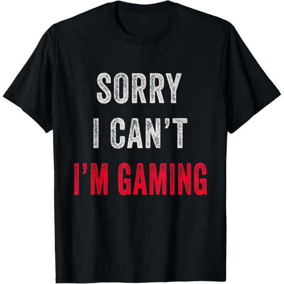 I'm Gaming Video Games Funny Gamer Gift for Boys Teen Men T-Shirt