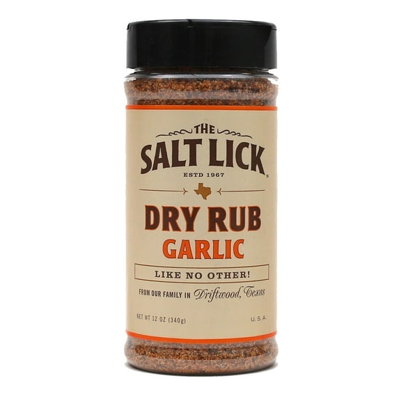 The Salt Lick, Garlic Dry Rub, 12 oz