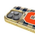 thumbnail image 4 of Keyscaper Syracuse Orange Plaid Bling iPhone Case, 4 of 7