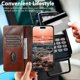 thumbnail image 4 of SUTENI For iPhone 17 Pro Max Case PU Leather Stand Wallet Phone Cover -, 4 of 5