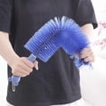 thumbnail image 6 of Fan Brush Cleaner for Electric Fan Blades & Grill, Bendable Microfiber Fan Cleaning Duster, Reusable Flexible Dust Remover Cleaning Brush (Blue-1pc), 6 of 7