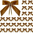 thumbnail image 1 of Burgundy Velvet Christmas Bows - 25 Pack for Tree, Wreath, Gift Wrapping & Holiday Crafts, 1 of 1