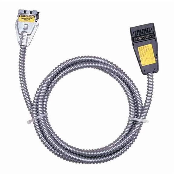 Lithonia Lighting 2-Port Cable, OnePassOC2, 277V, 9FT OC2 27712/3G 09 M10