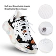 thumbnail image 3 of Black Halloween Background with Pumpkin Walking Shoes for Men Woman Lightweight Tennis Fashion Elastic Sports Shoes Cushion Basketball Shoes, 3 of 7