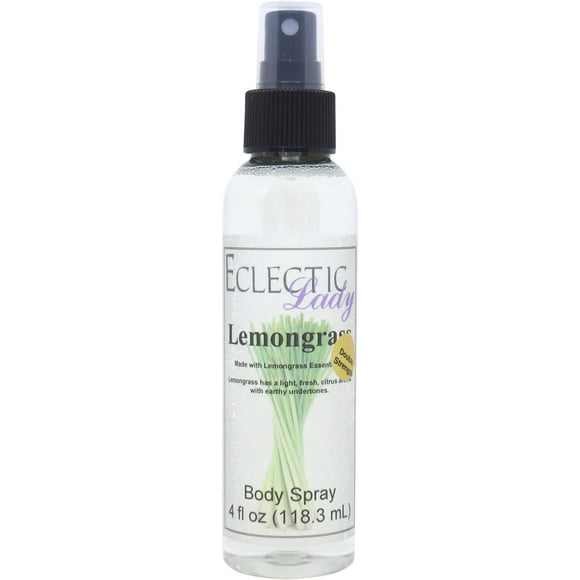 Spray corporal Eclectic Lady, aceite esencial de limoncillo, 120 ml
