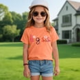 thumbnail image 2 of Ketyyh-chn99 T Shirts for Kid Toddler Girl Shirt Fashion Leisure Casual Tee T Shirts Cotton Short Sleeve Tees Size for 9-10 Years,Orange, 2 of 4