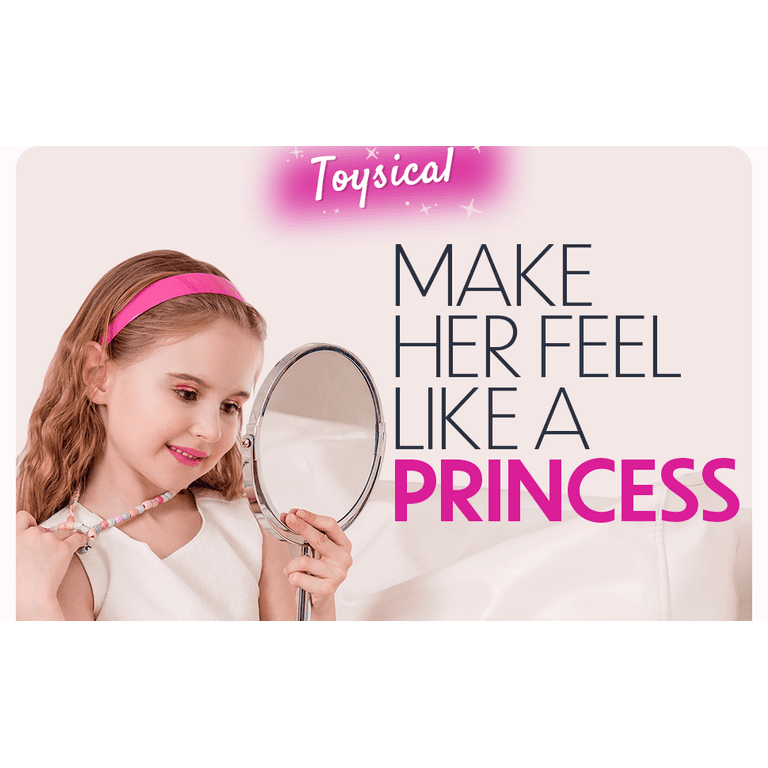 Toysical Makeup Kit for Girls, Pretend Makeup Set for Kids, Real Makeup  Tots for Girls, Non Toxic, Princess Toys for Girls, Birthday Gift for 3+  Year
