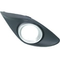 thumbnail image 2 of Fog Light Trim Compatible with 2011-2014 Mazda 2 Front, Passenger Side Silver, 2 of 5
