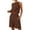 Brown, variant on Womens Two Piece Short Sets Cotton Linen Plus Size Tank Top and Shorts Summer Outfits Matching Sets Women ClothingYellowXL