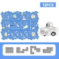 thumbnail image 1 of Juego de rompecabezas de pista de coche Hugo 12 piezas educativo, 1 of 8
