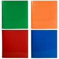 thumbnail image 2 of JAM Paper Plastic 1 1/2 in Binders, 3 Metal Rings, Assorted (Red, Blue, Green & Orange), 4/Pack, 2 of 6