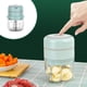 thumbnail image 4 of Bearachild Picadora eléctrica de ajo de 300ML, trituradora de carga USB para verduras, frutas, jengibre, Chile, picadora de carne, accesorios Cocina y Comedor Verde, 4 of 6