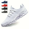 thumbnail image 3 of Mens Performance Sneakers - Lightweight & Breathable - Durable for Running, Basketball, Gym Training, 3 of 5