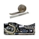 thumbnail image 1 of 5m Rollo Fibra de Vidrio Escudo Térmico Escape de la Motocicleta Cinta Térmica Encabezado Tubería Cinta de Envoltura de Calor Protección Térmica con Lazos de Acero Inoxidable Riilq, 1 of 2