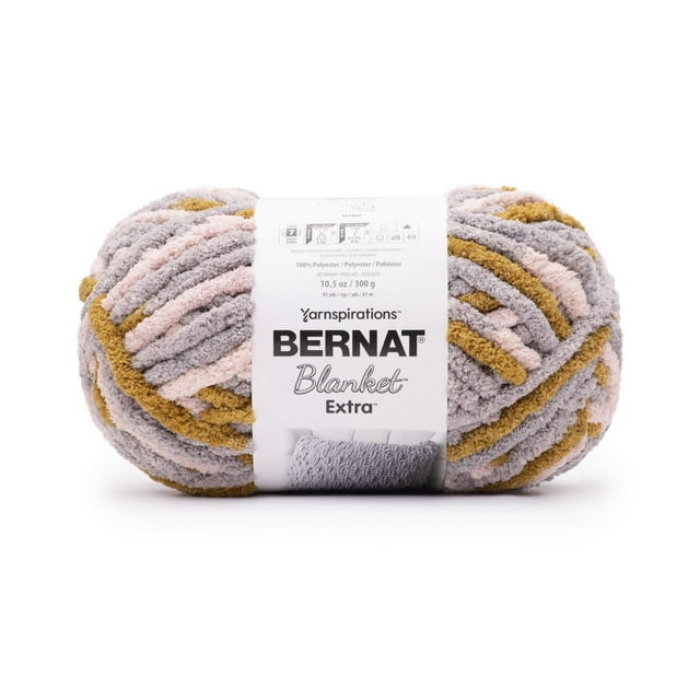 Bernat® Blanket Extra™ Yarn, Polyester #7 Jumbo, 10.5oz/300g, 97 Yards