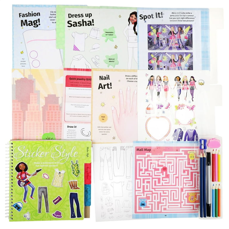 SpiceBox Children's Art Kits Imagine It Fashion - Walmart.com