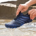 thumbnail image 3 of Men's Quick-Dry Water Shoes Breathable Mesh Non-Slip Rubber Sole with Adjustable Laces for Yoga, Hiking, Fishing, Surfing, Swimming, and Outdoor Sports, 3 of 9