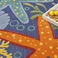 thumbnail image 5 of Nourison Aloha Indoor/Outdoor Navy Multicolor 6' x 9' Area Rug (6x9), 5 of 10