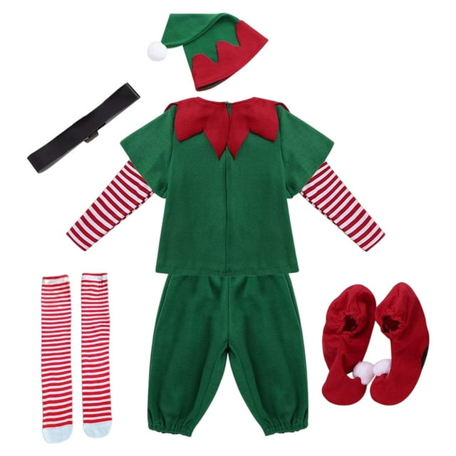 TISHITA Christmas , Clothes Photo Props, Cosplay Fancy Dress Outfit for Masquerade Party Men 140cm