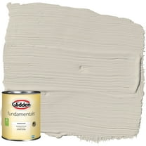 Glidden Fundamentals Interior Paint Dust Bunny / Beige, Eggshell, 1 Quart