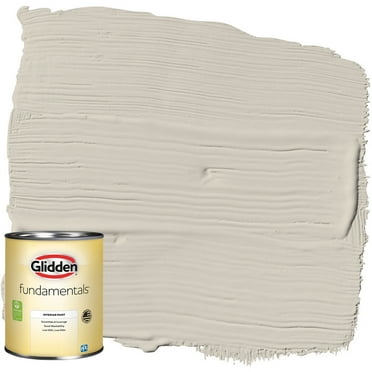 Glidden Fundamentals Interior Paint Dust Bunny / Beige, Eggshell, 1 Quart