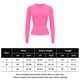 thumbnail image 2 of Blusa Mangas Largas Camisa de otoño para mujer, Top básico con cuello levantado, conjunto deportivo holgado (rosa M) Kuymtek Rosa T M para Mujer, 2 of 7