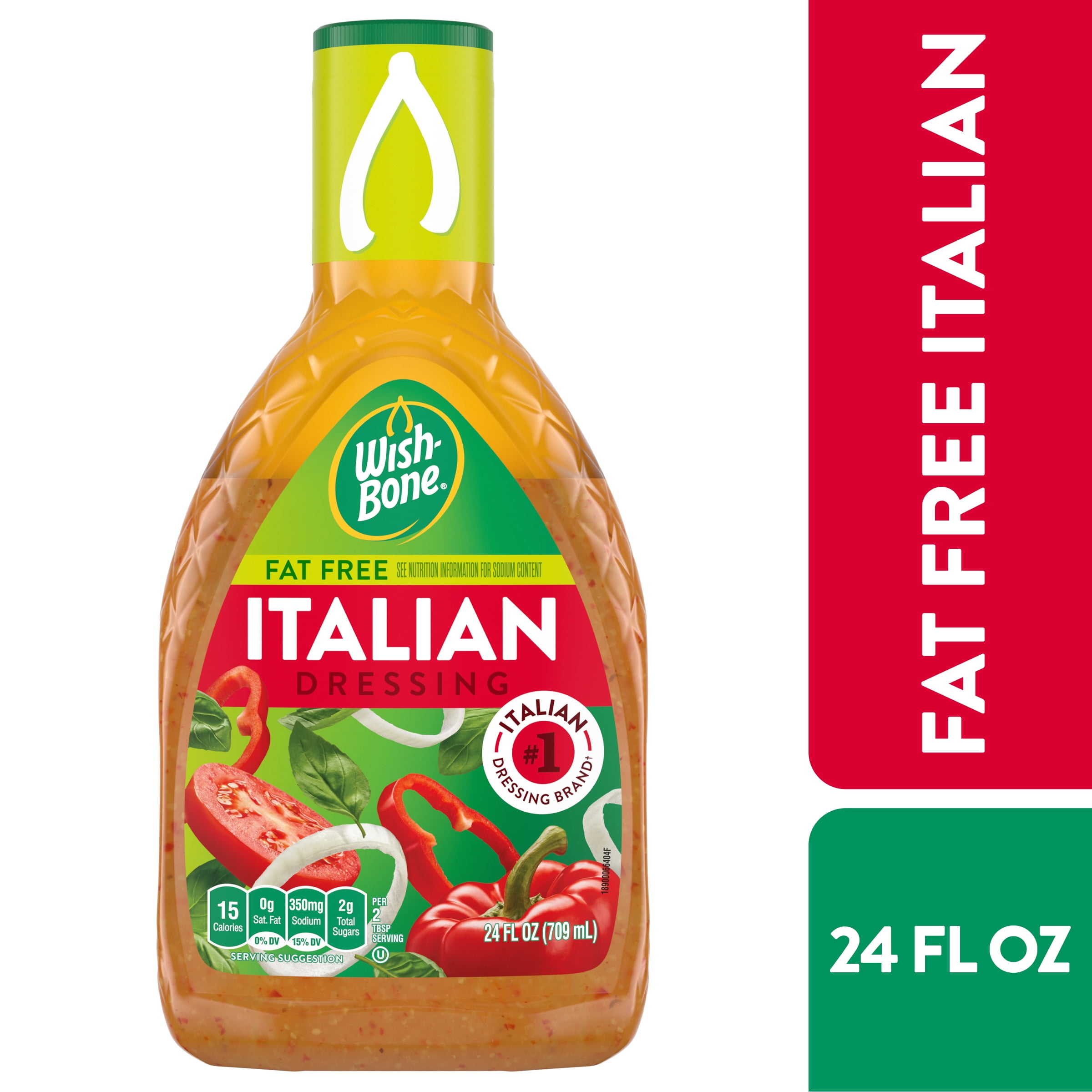 WishBone Fat Free Italian Dressing, 24 FL OZ